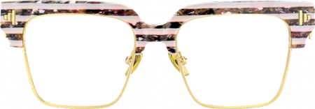 Nathifa - Browline Pattern Eyeglasses