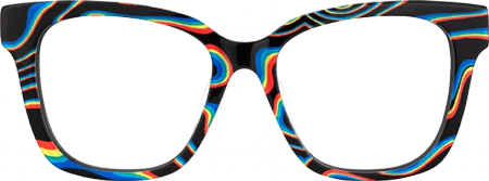 Laisha - Square Multicolor Eyeglasses