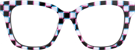 Laisha - Square Pattern Eyeglasses