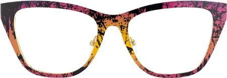 Tamah - Cat Eye Pattern Eyeglasses