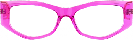 Tahiya - Geometric Pink Eyeglasses