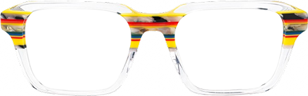 Nanda - Square Crystal Eyeglasses
