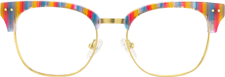 Pascale - Browline Multicolor Eyeglasses