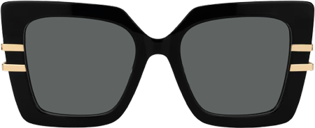 Poutine Square Black Prescription Sunglasses | ZEELOOL