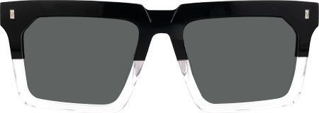 Moreland Acetate Two-Tone Frame Sunglasses | ZEELOOL
