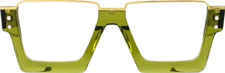 Dardhan - Rectangle Green Eyeglasses