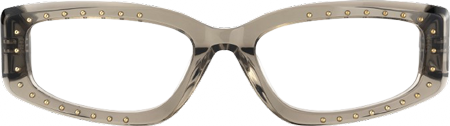 Quentin - Rectangle Grey Eyeglasses