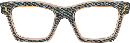 Ganya - Square Brown Eyeglasses