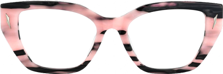 Naiara - Rectangle Two-tone Eyeglasses