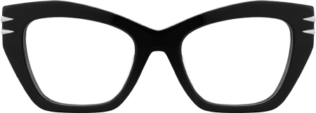 Manon - Cat Eye Black Eyeglasses