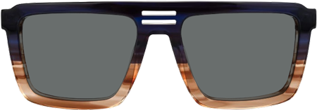 Yamilex Two-Tone Square Polarized Sunglasses for Driving | ZEELOOL