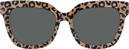 Yaniska Leopard Square Polarized Sunglasses for Driving | ZEELOOL
