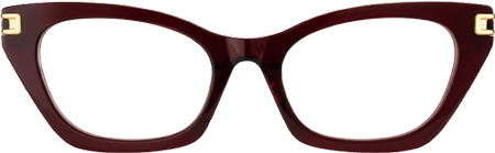 Siren - Cat Eye Red Eyeglasses