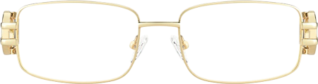 Aurae - Rectangle Gold Eyeglasses