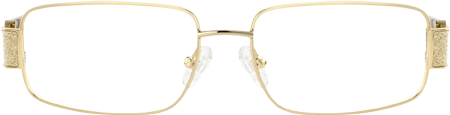 Alexandra - Rectangle Floral Eyeglasses