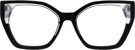 Butterfly Spectacle Frames With Black Color