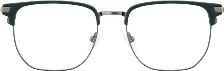 Zaira Browline Dark-Green Glasses | Zeelool Glasses