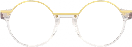 Latina - Round Crystal Eyeglasses