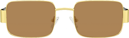 Odelya - Rectangle Gold Sunglasses
