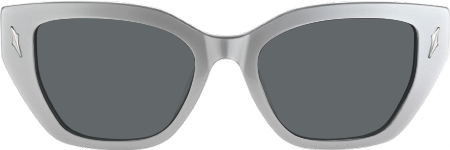 Naiara - Rectangle Grey Sunglasses
