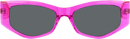 Tahiya - Geometric Pink Sunglasses