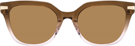 Natala - Rectangle Brown Sunglasses