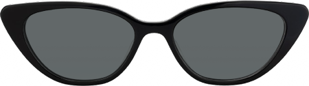 Harena - Cat Eye Black Sunglasses