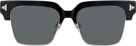Nathifa - Browline Black Sunglasses