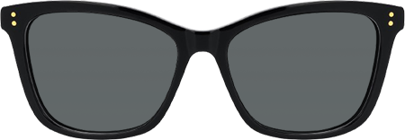 Lalage - Butterfly Black Sunglasses