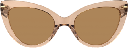 Veromca - Cat Eye Champagne Sunglasses