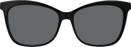 Alfven - Bold Black Sunglasses Butterfly Shaped