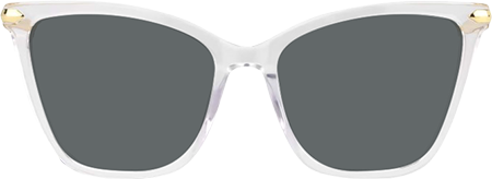 Hilary Clear Butterfly Prescription Sunglasses