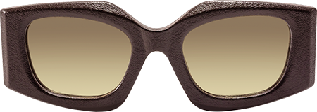 CruzHide - Geometric Brown Sunglasses