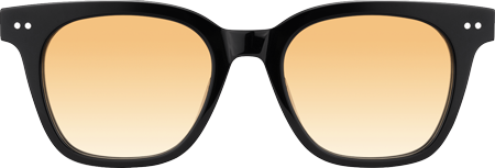 Aubrey - Square Black Sunglasses