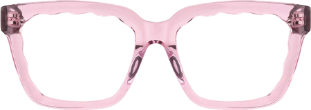 Verve - Rectangle Pink Eyeglasses