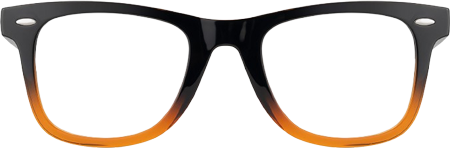 Nadia - Rectangle Two-tone Eyeglasses