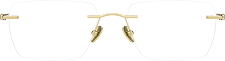 Glaze - Rectangle Gold Eyeglasses