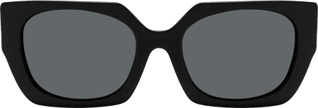 Titan - Rectangle Black Sunglasses