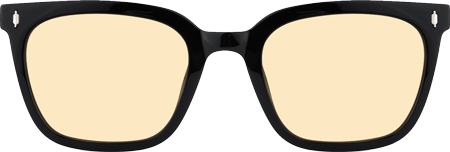 Cosmo - Rectangle Black Sunglasses