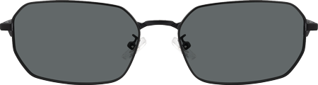 Aether - Geometric Black Sunglasses