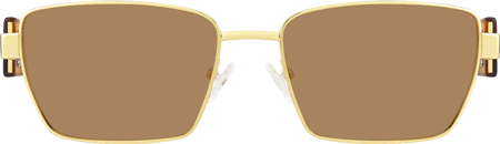 Rogue - Rectangle Gold Sunglasses
