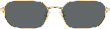 Aether - Geometric Gold Sunglasses