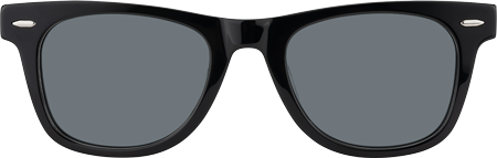 Urban - Rectangle Black Sunglasses