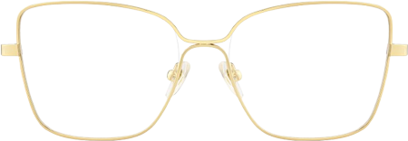 Briar - Square Gold Eyeglasses