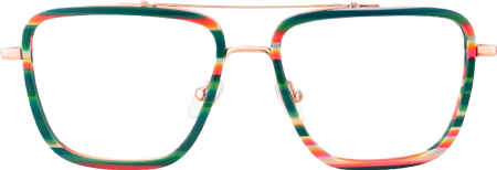 Isla - Aviator Multicolor Eyeglasses