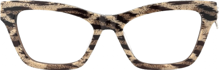 Wild Beat - Square Animal Eyeglasses