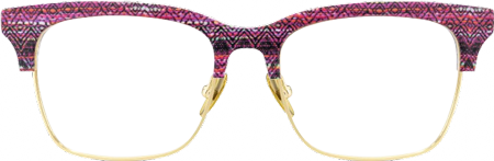 Cosmic - Browline Pattern Eyeglasses