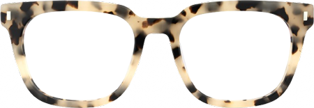Vinyl - Square Tortoise Eyeglasses