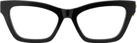 Wild Beat - Square Black Eyeglasses