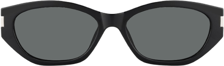 Reign - Geometric Black Sunglasses